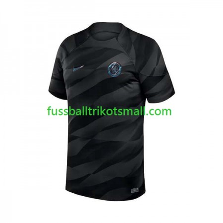 Fußballtrikots Chelsea Torwart 2023-2024 Kurzarm Heimtrikotsatz kaufen